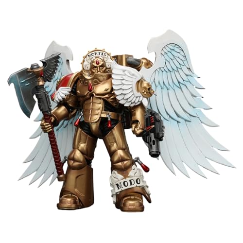 HiPlay JOYTOY Warhammer 40K Series, Blood Angels: Sanguinary Guard with Encarmine Axe and Inferno Pistol, 1/18 Scale Collectible Action Figure JT7172 von HiPlay