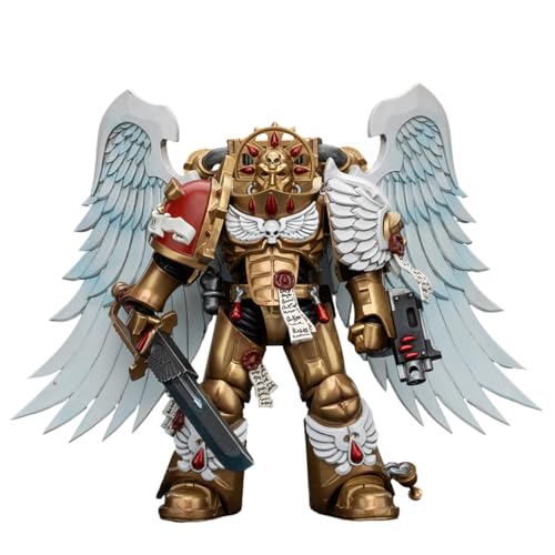 HiPlay JOYTOY Warhammer 40K Series, Blood Angels: Sanguinary Guard with Encarmine Swords 1, 1/18 Scale Collectible Action Figure JT6298 von HiPlay