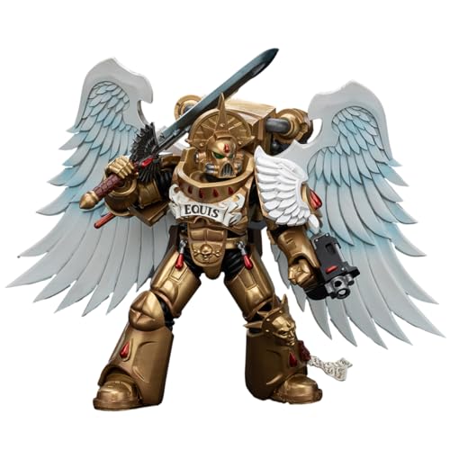 HiPlay JOYTOY Warhammer 40K Series, Blood Angels: Sanguinary Guard with Encarmine Swords 2, 1/18 Scale Collectible Action Figure JT7066 von HiPlay