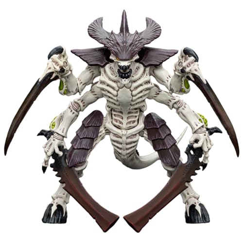 HiPlay JOYTOY Warhammer 40K Series, Tyranids Hive Fleet Leviathan Tyranid Warrior with Boneswords 2 JT8766, 1/18 Scale Collectible Action Figure von HiPlay