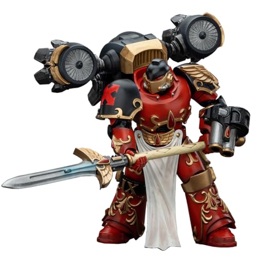 HiPlay JOYTOY Warhammer The Horus Heresy 1/18 Blood Angels Dawnbreaker Kohorte Dawnbreaker 2 JT00485 Action-Figurensammlung Modell Geschenk von HiPlay