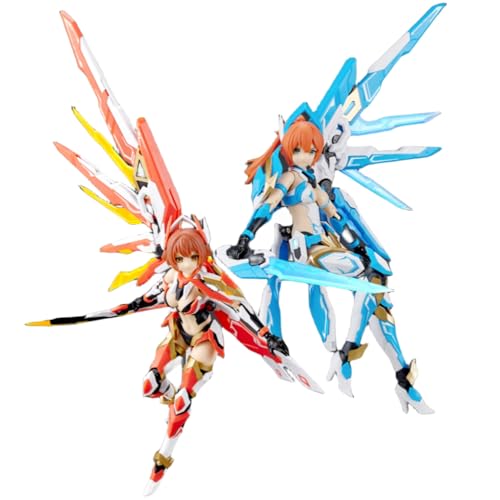 HiPlay Jianghunji Plastic Assemble Model Kits: Eastern Wu's Da Qiao & Xiao Qiao Biyi Bird Anime Style 1:12 Scale Collectible Action Figures MG-10 von HiPlay