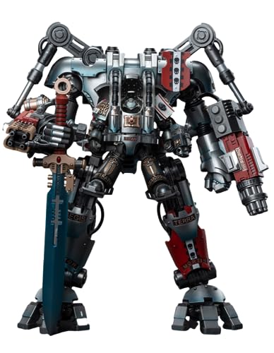 HiPlay JoyToy Warhammer 40k Collectible Figure: Grey Knights Nemesis Dreadknight Including Pilot 1:18 Scale Action Figures JT6434 (NemesisJSY) von HiPlay