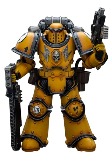 HiPlay JoyToy Warhammer 40k Collectible Figure: Imperial Fists Legion MkIII Despoiler Squad Legion Despoiler with Chainsword 1:18 Scale Action Figures JT9091 von HiPlay