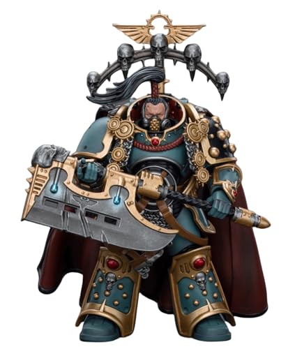 HiPlay JoyToy Warhammer The Horus Heresy Collectible Figure: Sons of Horus Legion Praetor with Power Axe 1:18 Scale Action Figures JT9503 von HiPlay