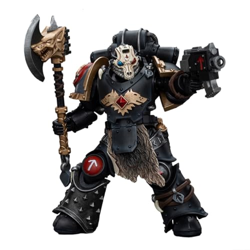 HiPlay JoyToy Warhammer The Horus Heresy Collectible Figure: Space Wolves Deathsworn Pack Deathsworn 4, 1:18 Scale Action Figures JT6113 von HiPlay