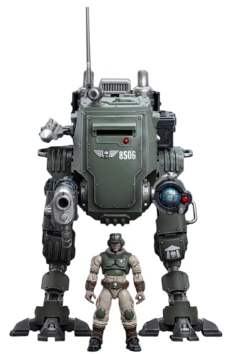 HiPlay JoyToy Warhammer40K Collectible Figure: Astra Militarum Cadian Armoured Sentinel 1:18 Scale Action Figures JT8940 von HiPlay