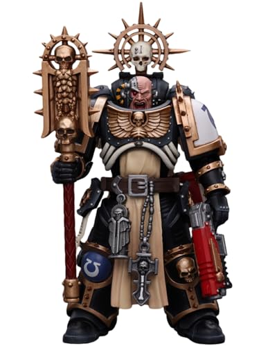 HiPlay JoyToy Warhammer 40k Collectible Figure: Ultramarines Chaplain Indomitus 1:18 Scale Action Figures JT8902 von HiPlay