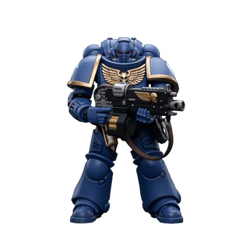 HiPlay JoyToy × Warhammer 40K Officially Licensed 1/18 Scale Science-Fiction Action Figures Full Set Series-Ultramarines Intercessors von HiPlay