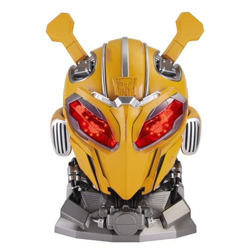 HiPlay Killerbody Transformer Bumblebee Wearable Helmet with Base Chinese English Voice Control (Upgraded Version Collectable) von HiPlay