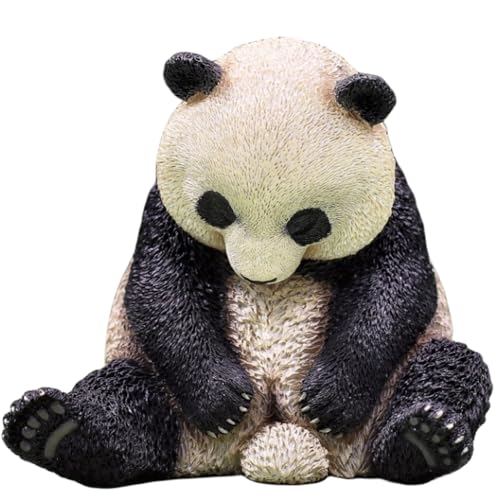 HiPlay MRZ Collectible Panda Figure: Baby Panda,Brown White, Expertly Hand-Painted, Lifelike, Safe Resin, 1:6 Scale Miniature Animal Figurine SBS-1A von HiPlay