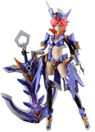 HiPlay MS General Plastic Model Kits: Shark Girl, Mecha Musume, Anime Style 1:10 Scale Collectible Action Figures von HiPlay