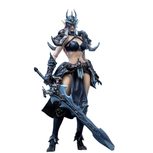 HiPlay Mithril Action Collectible Figure Full Set: Elf Female Swordsman: Morna, Video Game Style, 1:10 Scale Miniature Action Figurine Morna von HiPlay