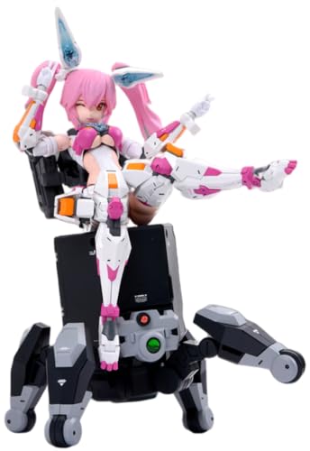 HiPlay Nuke Matrix Plastic Model Kits: Cyber Forest Fantasy Girls, Remote Attack Battle Base Info Tactician, Lirly Bell, Mecha Musume, Anime Style 1:12 Scale Collectible Action Figures (60050) von HiPlay