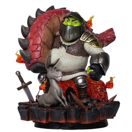 HiPlay Play Age Studio 1/10 Shrek vs. Drache PAS0006 Sammlerstatue von HiPlay