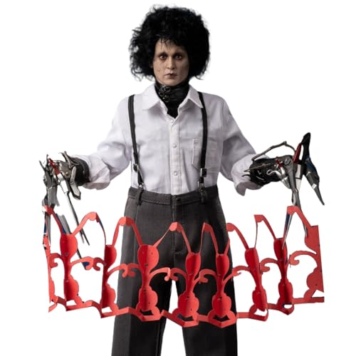 HiPlay Present Toys 1/6 Scissorhands Echtleder und Bewurzelte Haare Version Actionfiguren von HiPlay