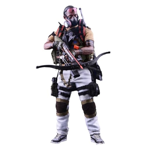 HiPlay SoldierStory Collectible Figure Full Set: The Division 2: Agent- Caleb Dunne, Video Game Style, Seamless Design, 1:6 Scale Miniature Action Figurine SSG-008 von HiPlay