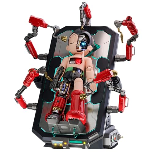 HiPlay TRON Model-Kit Simple Level Series, Astro Boy, DX Verison Assembly Plastic Model-Kit, H30cm Collectible Figure ATMDXB von HiPlay