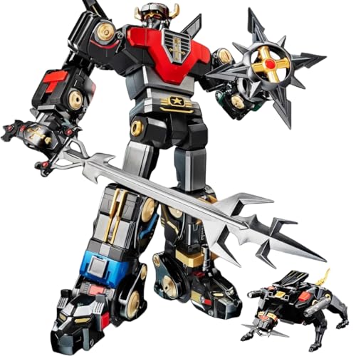 HiPlay Threezero Voltron Black & Gold Edition 3Z07791W0 Action-Figuren von HiPlay