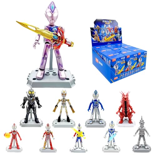 HiPlay Ultraman Star Collection Serie 7 - Sound of Tomorrow 71221 Blind Box Actionfiguren Gesamtes Set von HiPlay