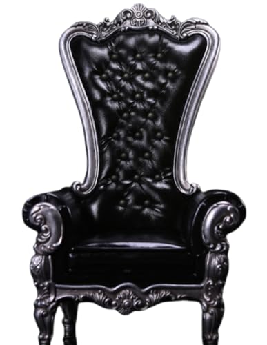 HiPlay VSTOYS 1/6 Europäischer Stil Queen's Sofa 17SF01A Schwarze Farbe für Action-Figuren ab 15 Jahren von HiPlay