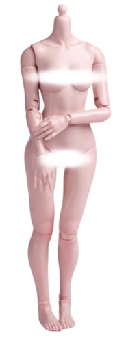 HiPlay WorldBox 1:6 Scale Female Seamless Action Figure Body - Slim Body Shape, Fair Skin (AT201 Fair Skin) von HiPlay