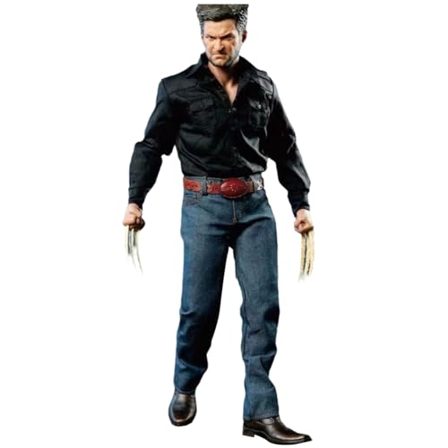 HiPlay XH 1/6 Scale Figure Doll Clothes: Wolverine Clothing Set for 12-inch Collectible Action Figure JGLYFTZ von HiPlay