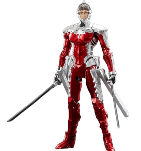 HiPlay ZD Collectible Figure Full Set: Ultraman UltraSeven, 1:10 Scale Miniature Action Figurine UA-A02 von HiPlay