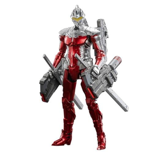 HiPlay ZD Toys, Mobile Ultraman Seven, 1/10 Scale Collectible Action Figure Full Set UA-A02X von HiPlay