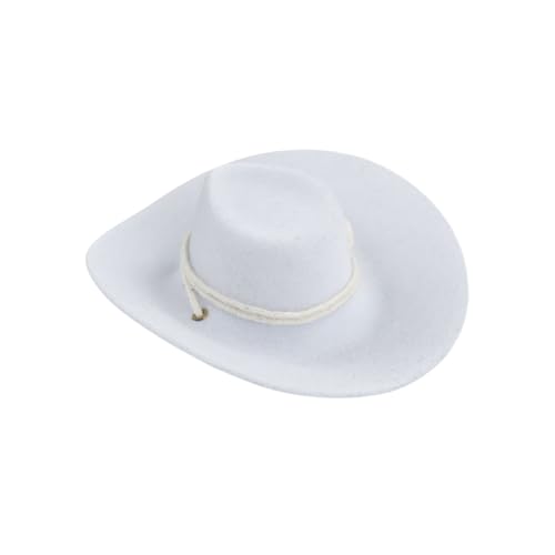 HiPlay ZYTOYS, Classic Western Cowboy Hat White Color, 1/6 Scale Accessory for 12 Inch Collectible Figure ZY505B von HiPlay