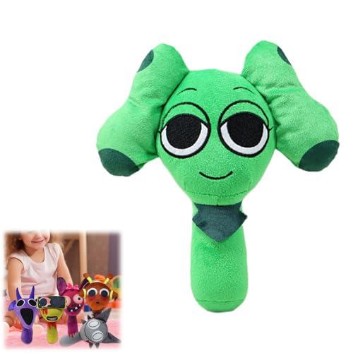 Hiborth Sprunki Plüschtiere, 10'' Sprunky Kuschelspielzeug für Fans, Weiche Plüschkissenfiguren, Geschenk für Erwachsene und Kinder (M) von Hiborth