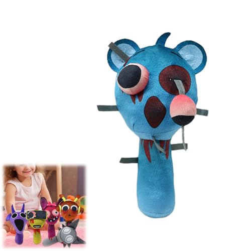 Hiborth Sprunki Plüschtiere, 10'' Sprunky Kuschelspielzeug für Fans, Weiche Plüschkissenfiguren, Geschenk für Erwachsene und Kinder (S) von Hiborth