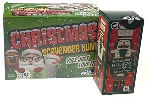 Hickoryville Weihnachts-Schnitzeljagd-Spiel & Nussknacker-Urlaubs-Quiz-Paket von Hickoryville