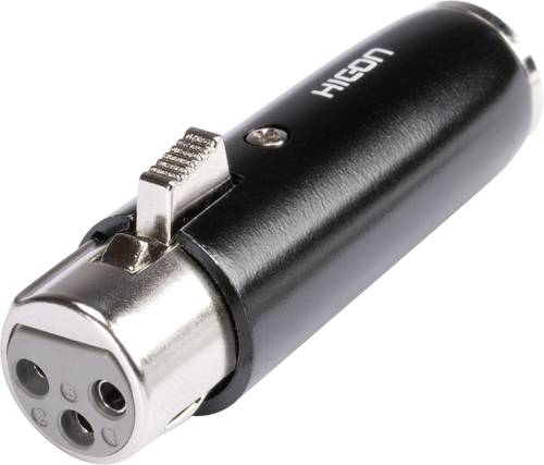 Hicon HI-X3MX3-FM XLR-Adapter XLR-Buchse - Mini-XLR-Stecker 1St. von Hicon