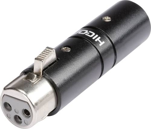 Hicon HI-X3X3-FM XLR-Adapter XLR-Stecker - XLR-Buchse 1St. von Hicon