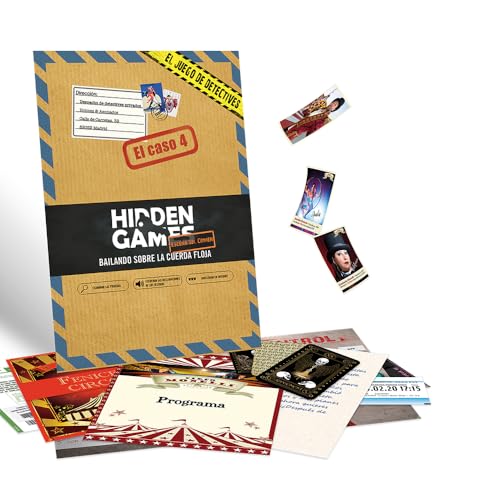 Hidden Games Escena del crimen - BAILANDO SOBRE LA CUERDA FLOJA - Español - Juego realista de escenas del crimen, emocionante juego de Detectives, juego Escape Room Hidden Games Escena del crimen - BAILANDO SOBRE LA CUERDA FLOJA - Español - Juego realista de escenas del crimen, emocionante juego de Detectives, juego Escape Room von Hidden Games