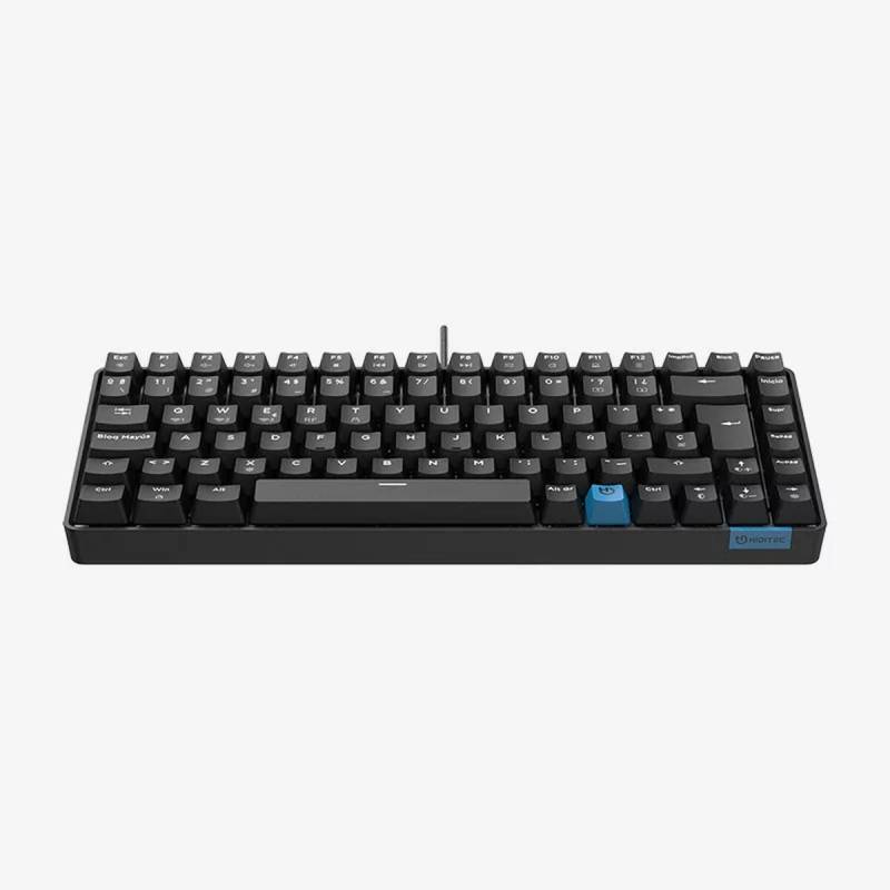 Keyboard Hiditec GKE010005 Black Spanish Qwerty QWERTY von Hiditec