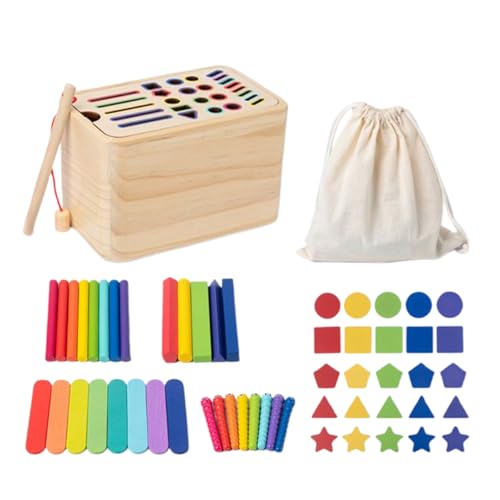 Hiemible Holz Formensteckspiel - Sensorische Entwicklungsspiele | Holzspielzeug mit Farb- und Formen Puzzle zur Förderung der Feinmotorik für Kleinkinder Mädchen im Alter von 6-18 Monaten Hiemible Holz Formensteckspiel - Sensorische Entwicklungsspiele | Holzspielzeug mit Farb- und Formen Puzzle zur Förderung der Feinmotorik für Kleinkinder Mädchen im Alter von 6-18 Monaten von Hiemible
