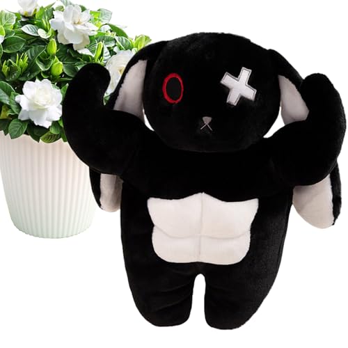 Hiemible Stoffhase - Halloween Plüsch Hase Kissen | Weiches Kuschelkissen Zum Umarmen Für Sofa Bett Schreibtisch Auto Hiemible Stoffhase - Halloween Plüsch Hase Kissen | Weiches Kuschelkissen Zum Umarmen Für Sofa Bett Schreibtisch Auto von Hiemible