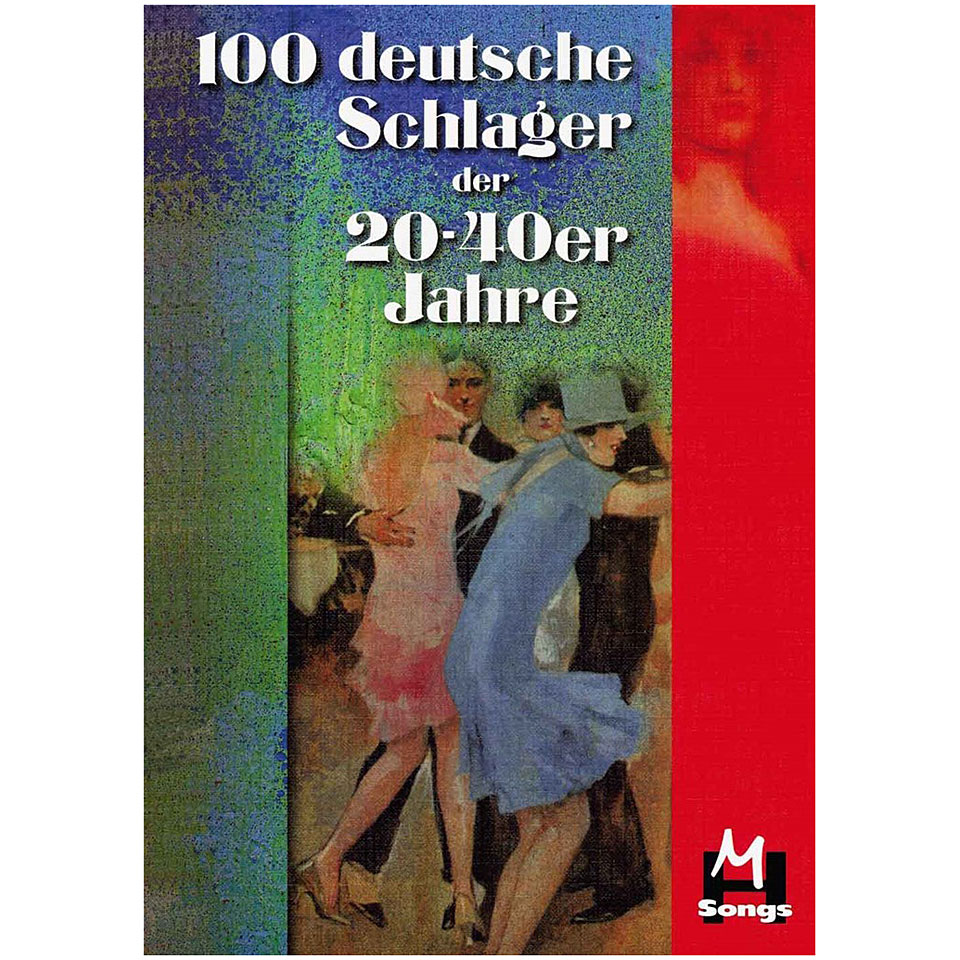 Hildner 100 deutsche Schlager der 20-40er Jahre Songbook von Hildner