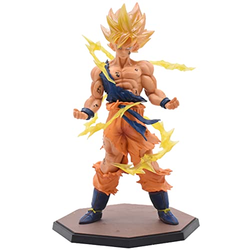 Hilloly Dragonball Figuren, Dragon Ball Action-Figur, Dragon Ball Super, Son Goku Figur – Geschichte Box, Dragon Ball Z, Dragon Ball PVC Statue The Son Goku 17cm für Kinder ab 3 Jahren von Hilloly