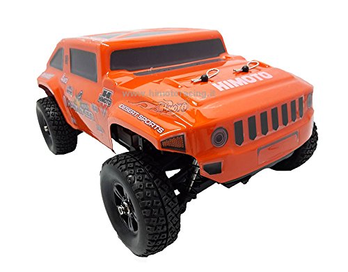 Monster Mini Elektro Hummer Offroad Brushless Radio 2,4 GHz 1:18 4WD RTR 25A HIMOTO von Himoto