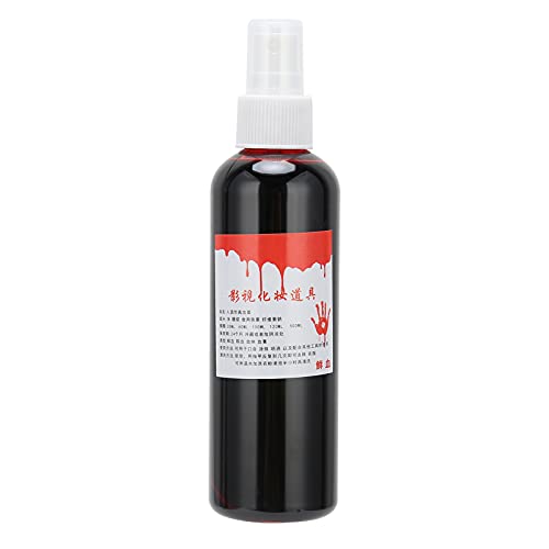 200 Ml Leuchtend Rotes Kunstblutspray, Spezialeffekt-Halloween-Make-up-Blut, Leicht zu Entfernendes Make-up, Halloween-Feierlichkeiten und Spukhäuser, Lebensmittelfarbe von Hiraith