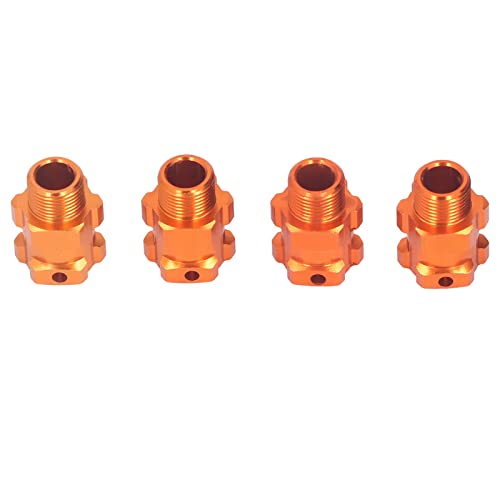 Hiraith 4PCS RC Rad Sechskantnabe Adapter 17mm Aluminiumlegierung Rad Sechskantnabe ZD Racing 07 1/7 RC Auto von Hiraith