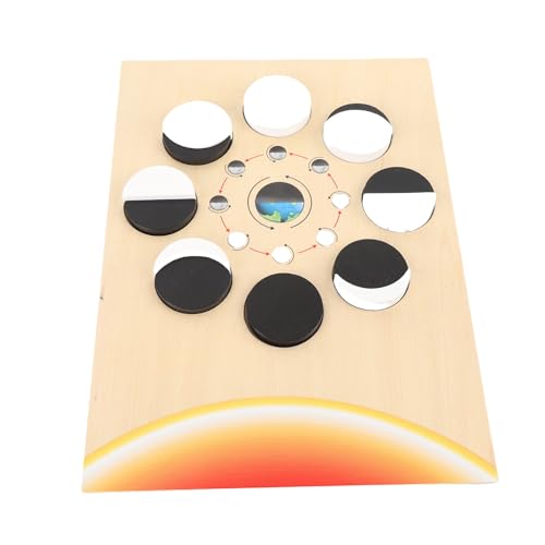 Hiraith Mondphasen -Puzzle Bildung Holz Mondphase Jigsaw Puzzle Vorschullernaktivität für Hiraith Mondphasen -Puzzle Bildung Holz Mondphase Jigsaw Puzzle Vorschullernaktivität für von Hiraith
