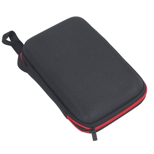 Rg35xxh Aufbewahrungstasche für Spielekonsolen, Tragbare Reisetasche aus Nylon für Handheld-Konsole, Ladegerät und Zubehör, mit Trageband, 6,7 X 3,9 X 1,6 Zoll, Schwarz von Hiraith