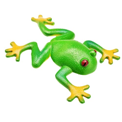 Simuliertes Frösche-Spielzeug, Lebensecht, Stressabbau, TPR, Angenehme Haptik, Lebensecht, Entspannend, Frösche, Stress-Spielzeug für Zuhause, Party, aus Weichem TPR-Gummi Simuliertes Frösche-Spielzeug, Lebensecht, Stressabbau, TPR, Angenehme Haptik, Lebensecht, Entspannend, Frösche, Stress-Spielzeug für Zuhause, Party, aus Weichem TPR-Gummi von Hiraith