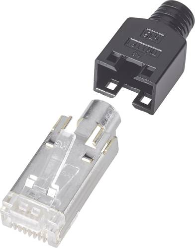 Hirose Electronic RJ45-Steckverbinder, geschirmt CAT5 TM 11 Stecker, gerade Pole: 8P8C Schwarz 1St. von Hirose Electronic