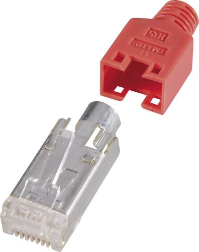 Hirose Electronic RJ45-Steckverbinder, geschirmt CAT5e HRS8RT10 Stecker, gerade Pole: 8P8C Rot 10St. von Hirose Electronic