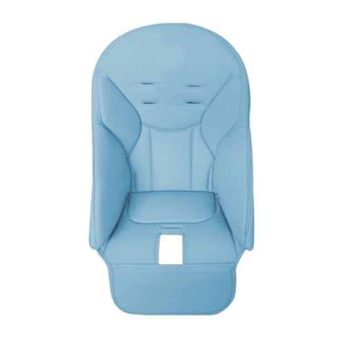 Hiseng Baby Hochstuhl Kissenbezug, Hochstuhl Bezug Universeller Baby Esszimmerstuhlbezug PU Hochstuhl Sitzauflage Baby Hochstuhl Ersatzbezüge für Kinder -15 Farben (40x83cm,Blau) von Hiseng